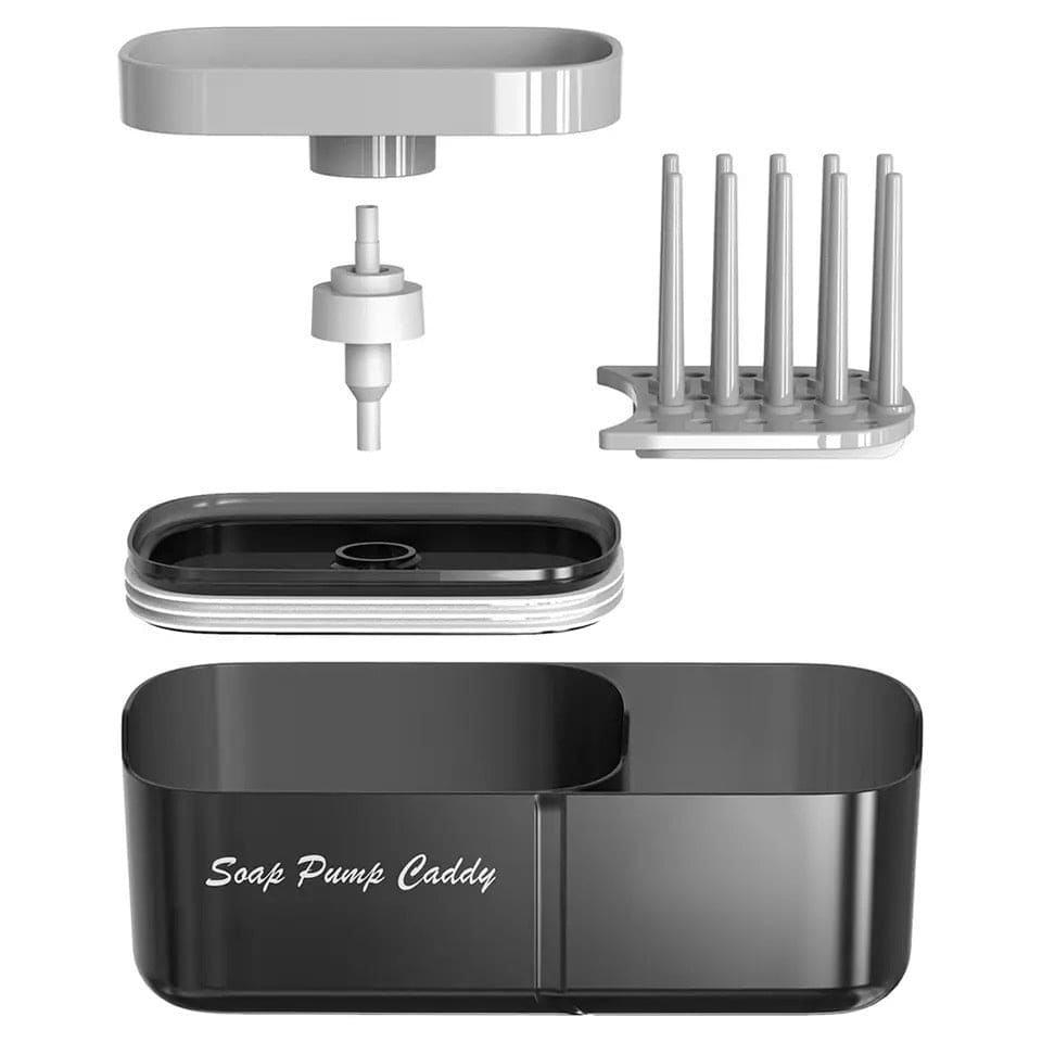 3 In 1 Soap Pump Dispenser, Sink Countertop Dishwashing Storage Box, Automatic Liquid Soap Dispenser, Caddy Soap Pump Dispenser, Kitchen Organizer Tools, Pot Detergent Press Dispenser, Soap Dispenser with Organizer, Soap Caddy Dispenser 3 In 1 Soap Pump Dispenser, Sink Countertop Dishwashing Storage Box, Automatic Liquid Soap Dispenser, Caddy Soap Pump Dispenser, Kitchen Organizer Tools, Pot Detergent Press Dispenser, Soap Dispenser with Organizer, Soap Caddy Dispenser